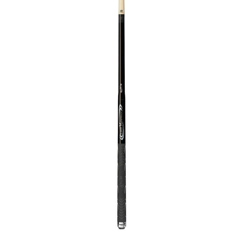 Pure X HXT-P1 4-Piece Jump Break Pool Cue Black XLG Phenolic Tip