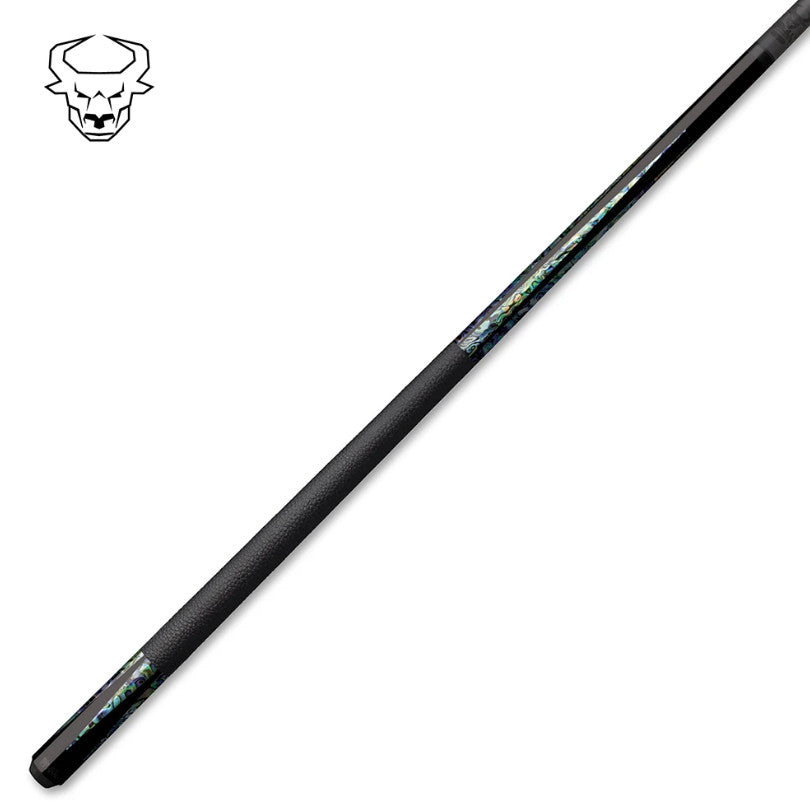 Bull Carbon BCL15 Pool Cue – Carbon Fiber Shaft – Uni‑Loc – Abalone Inlays Used