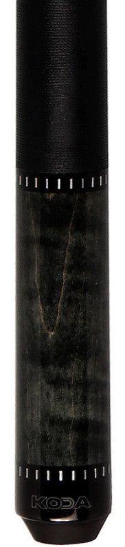 KODA Sports KD36 Pool Cue Grey Stained Maple Irish Linen Wrap 19oz 12.5mm Tip
