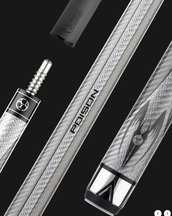 Poison by Predator Maelith Series, Dark Grey, Venom Carbon Shaft, 12.4mm Tip