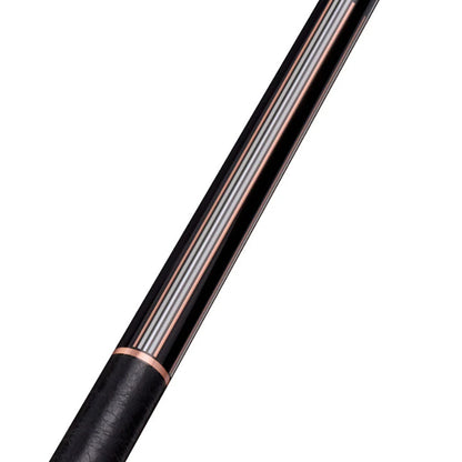 Lucasi LCAD02 Custom Art Deco Rose Gold &amp; Silver Pool Cue 11.75mm-Free Shipping