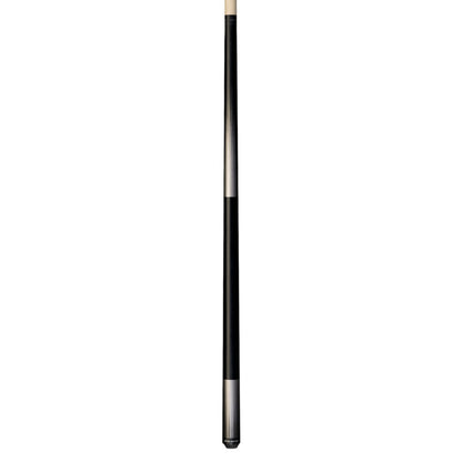 Players Sonic Silver Matte Wrapless Pool Cue C701 - High-Impact Ferrule, 15" Tap