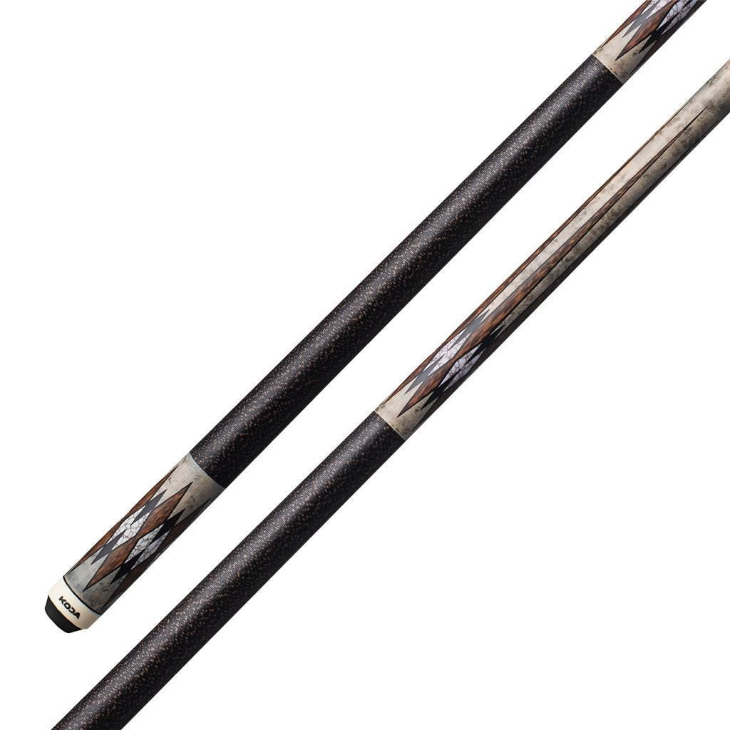 KODA Pool Cue KD52 Smoke Palm Wood Recon Matte Irish Linen Maple Shaft 12.75mm