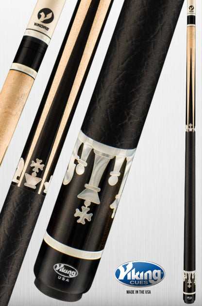 Viking Cues Defender DF1200 Leather Wrap with Vikore Performance Shaft!