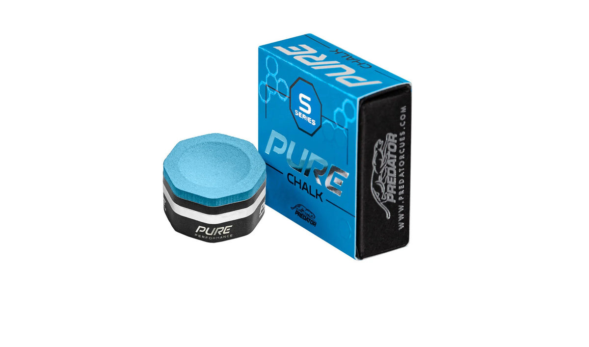 Predator Pure Performance Billiard Chalk - 1 pc, Soft, A PRE CHA PURE 1PC S