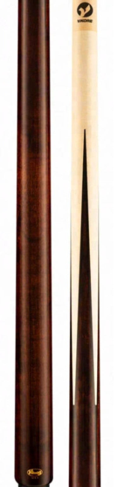 Viking Cues Impero IM0205 Sneaky Pete Pool Cue Coffee Stain Vikore Shaft Cue
