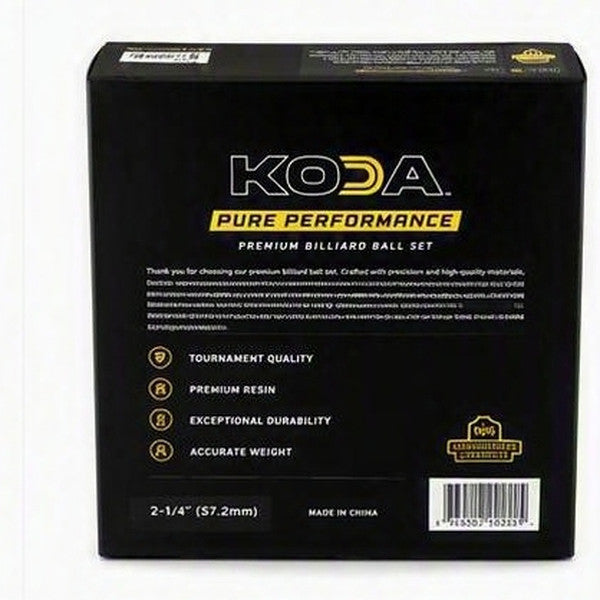Koda KBPP Pure Performance Ball Set – Lifetime Guarantee For Home Use