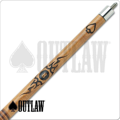 Outlaw OL29 Pool Cue Design Branded by hand 19oz Free Shipping!