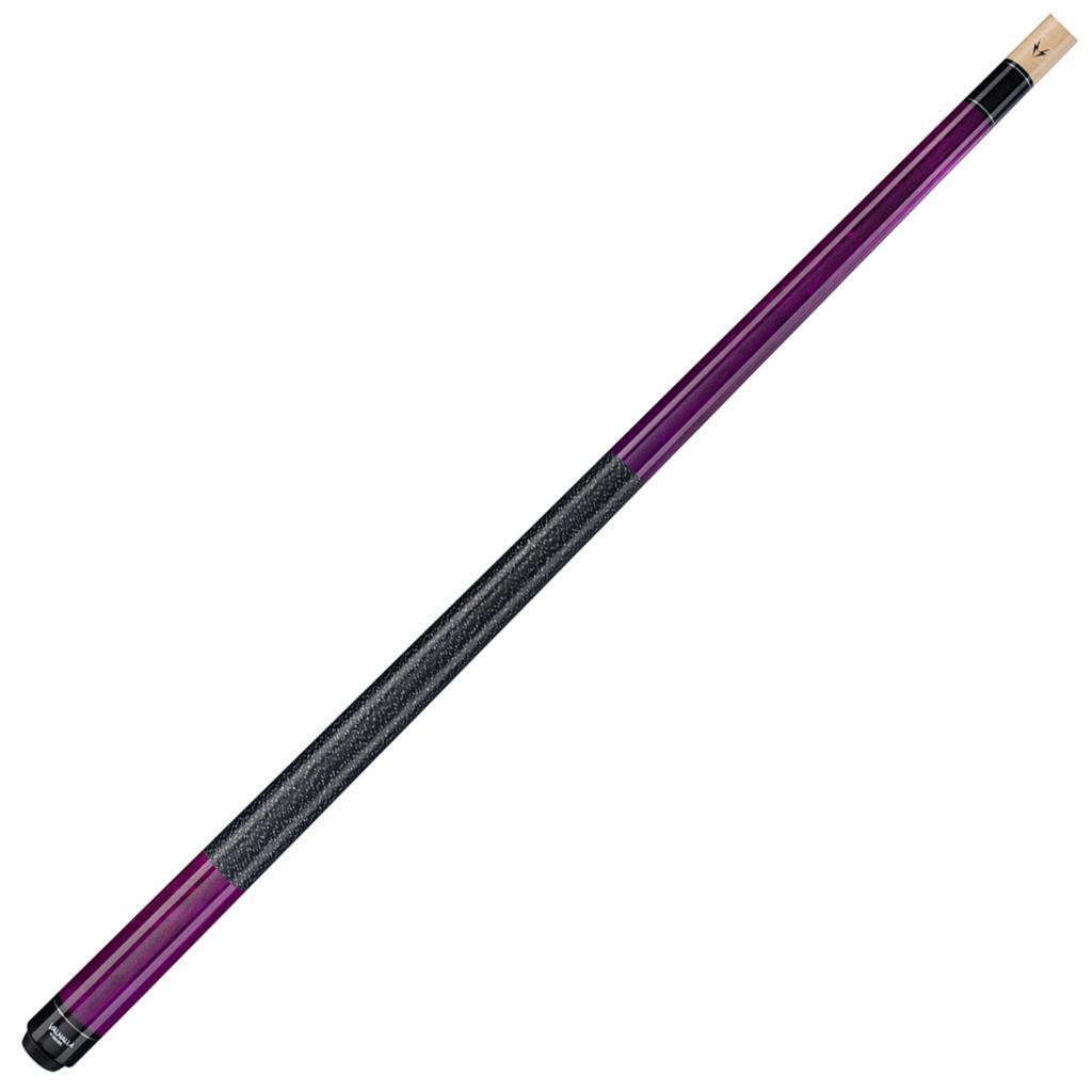Viking Valhalla VA117 Hard Rock Maple Linen Wrap Pool/Billiard Cue - Purple