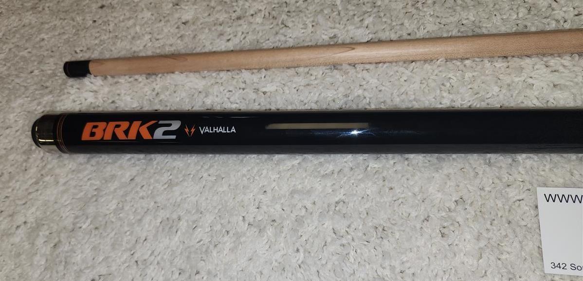 Viking Valhalla VABRK2 HD Graphic Transfers Pool/Billiard Break Cue - Black