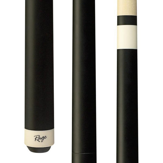 New Rage - RGJBHH Heavy Hitter BLACK Break/Jump 25oz cue - 14mm Shaft