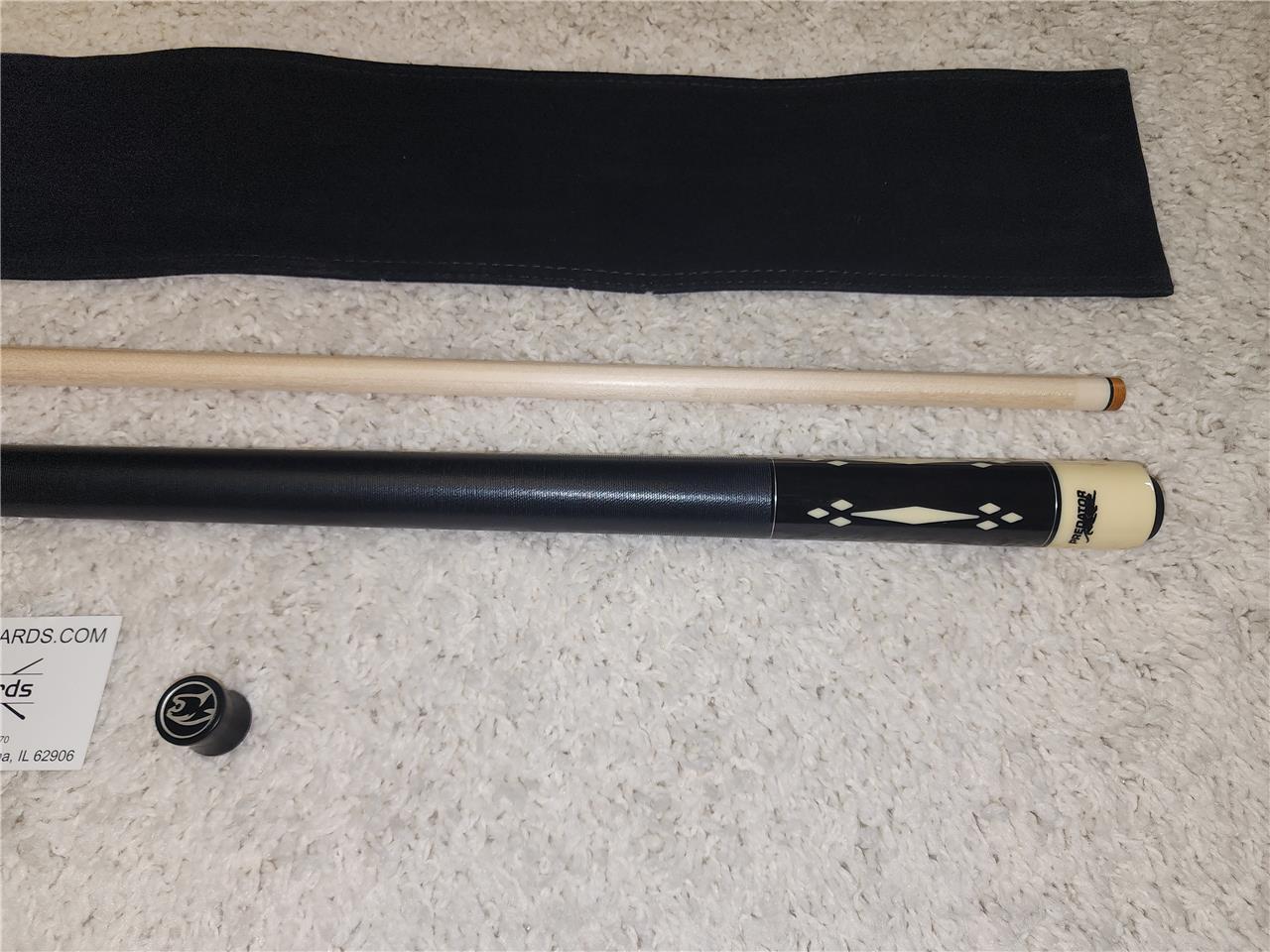 Predator K Series Classics 2-2 Cue - 314-3 12.75mm Shaft + Jt. Caps & Case! New!
