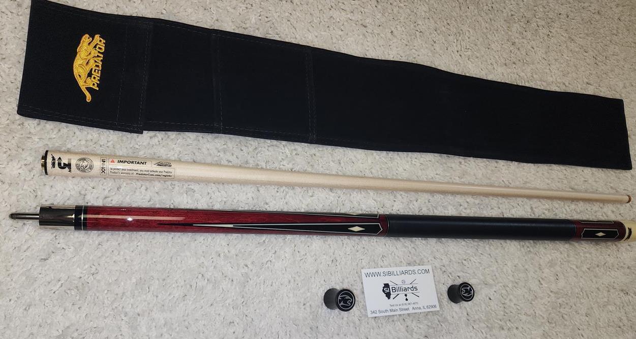 Predator K Series Classics 2-3 Cue - 314-3 12.75mm Shaft + Jt. Caps & Case! New!