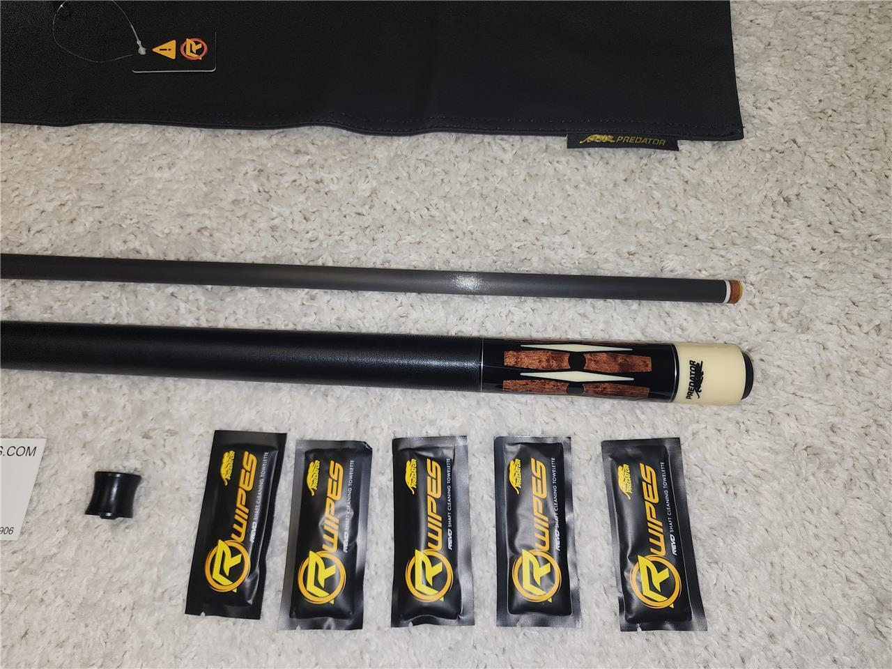 Predator K Series Classics 2-4 Cue - Revo 12.4 mm BVP Shaft + Jt. Caps & Case