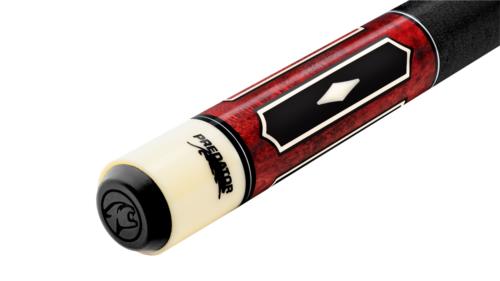 Predator K Series Classics 2-3 Cue - Revo 12.9 mm WVP Shaft + Jt. Caps & Case