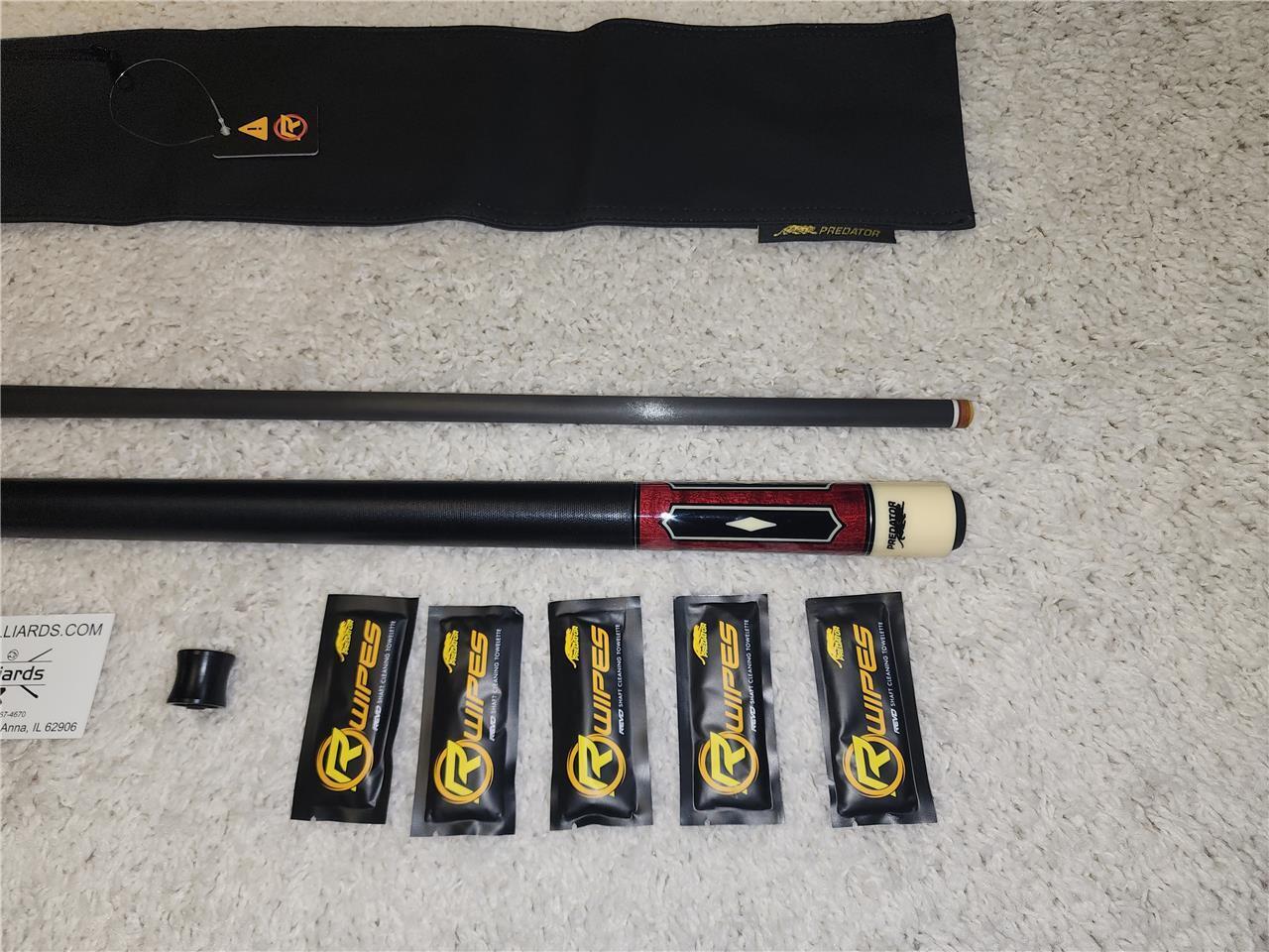 Predator K Series Classics 2-3 Cue - Revo 12.9 mm WVP Shaft + Jt. Caps & Case