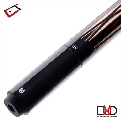 Cuetec AVID Proof Black No Wrap 12.75mm Shaft