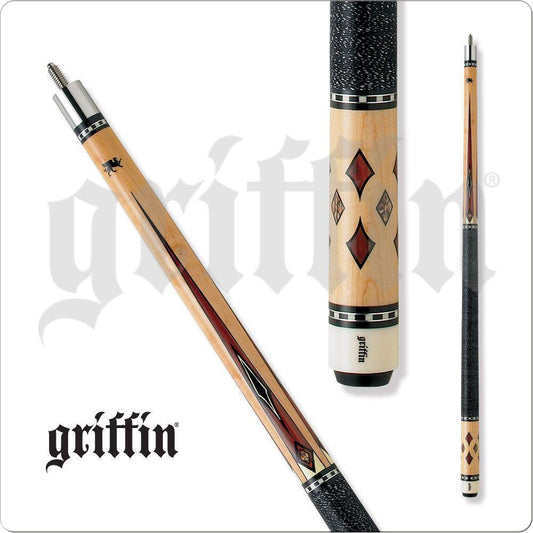 Griffin GR11 Pool Cue w/ Joint Protectors & FREE Shipping 20oz