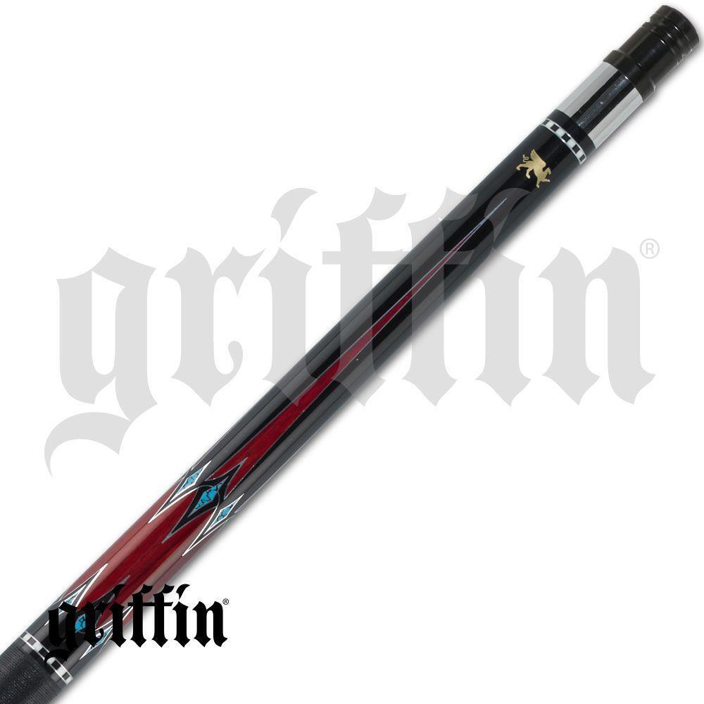 Griffin GR43 Pool Cue w/ Joint Protectors & FREE Shipping 19oz