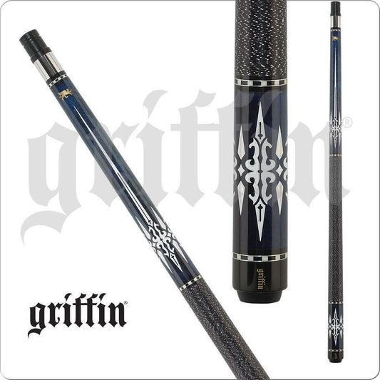 Griffin GR49 Pool Cue w/ Joint Protectors & FREE Shipping 19oz