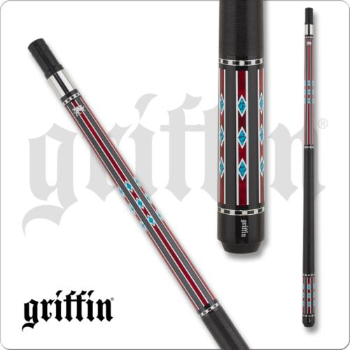 Griffin GR55 Pool Cue w/ Joint Protectors & FREE Shipping 19oz