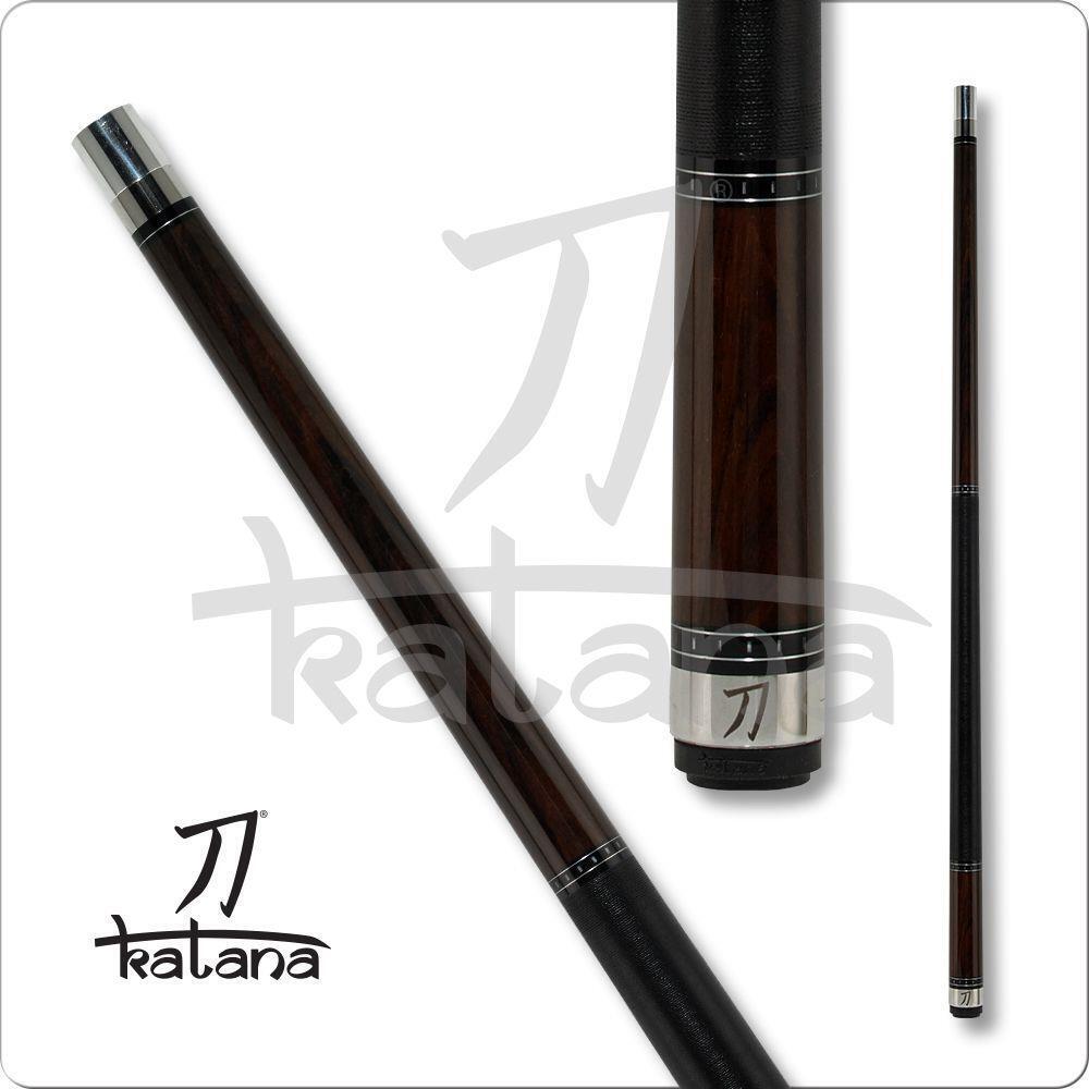 Katana KAT11 African Ebony Cue Pool Cue w/ Joint Protectors & FREE Shipping