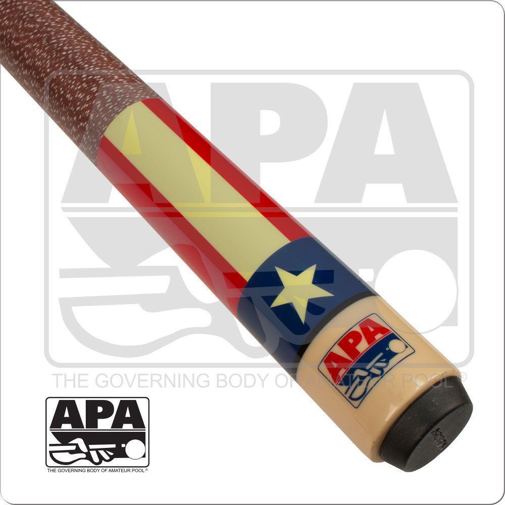 Action APA 03 Pool Cue Red and Blue Vaneered Points 19oz Free Shipping!