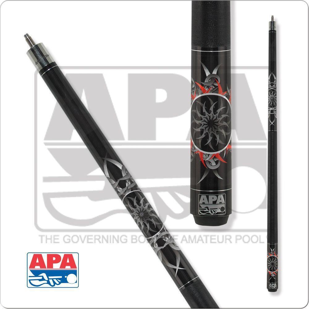 Action APA 33 Pool Cue Tribal Design 19oz Free Shipping!