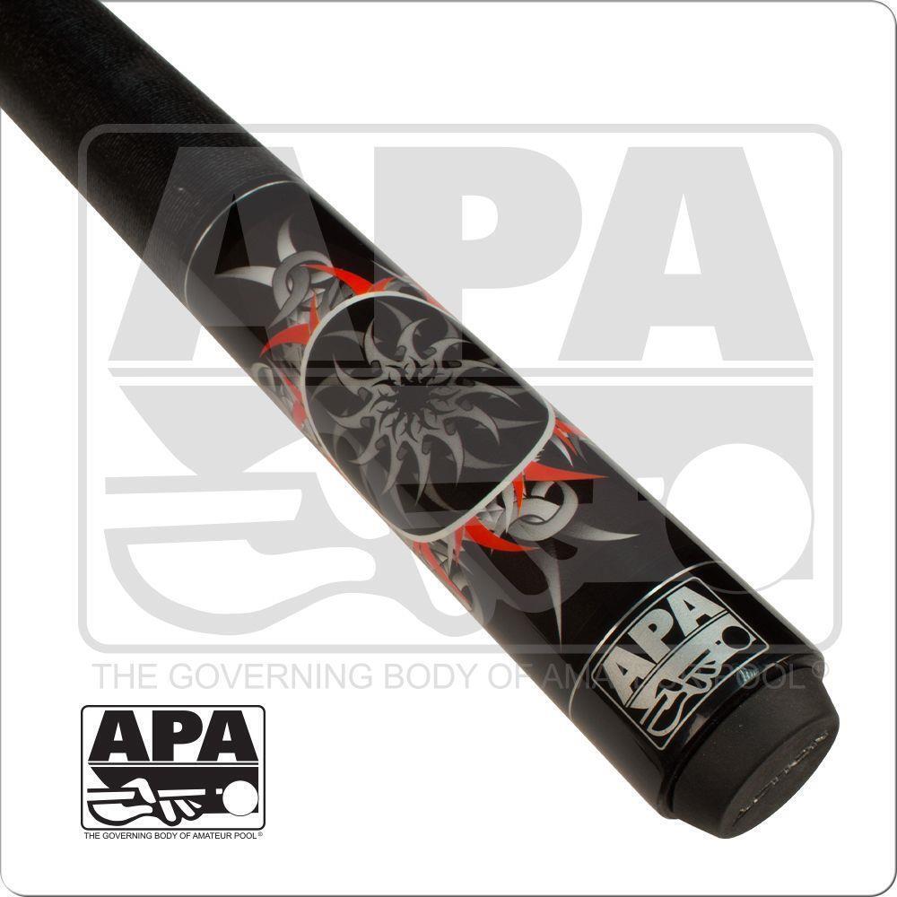 Action APA 33 Pool Cue Tribal Design 19oz Free Shipping!