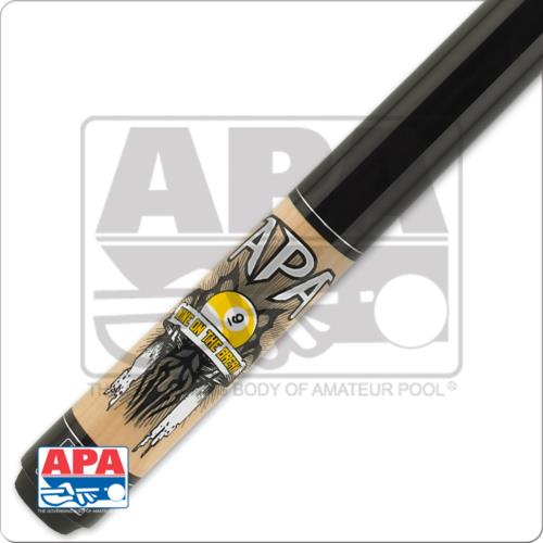 Action APA 37 Pool Cue 9 Ball On The Snap Design 19oz Free Shipping!