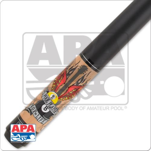 Action APA 39 Pool Cue Pool Player for Life Design 19oz Free Shipping!