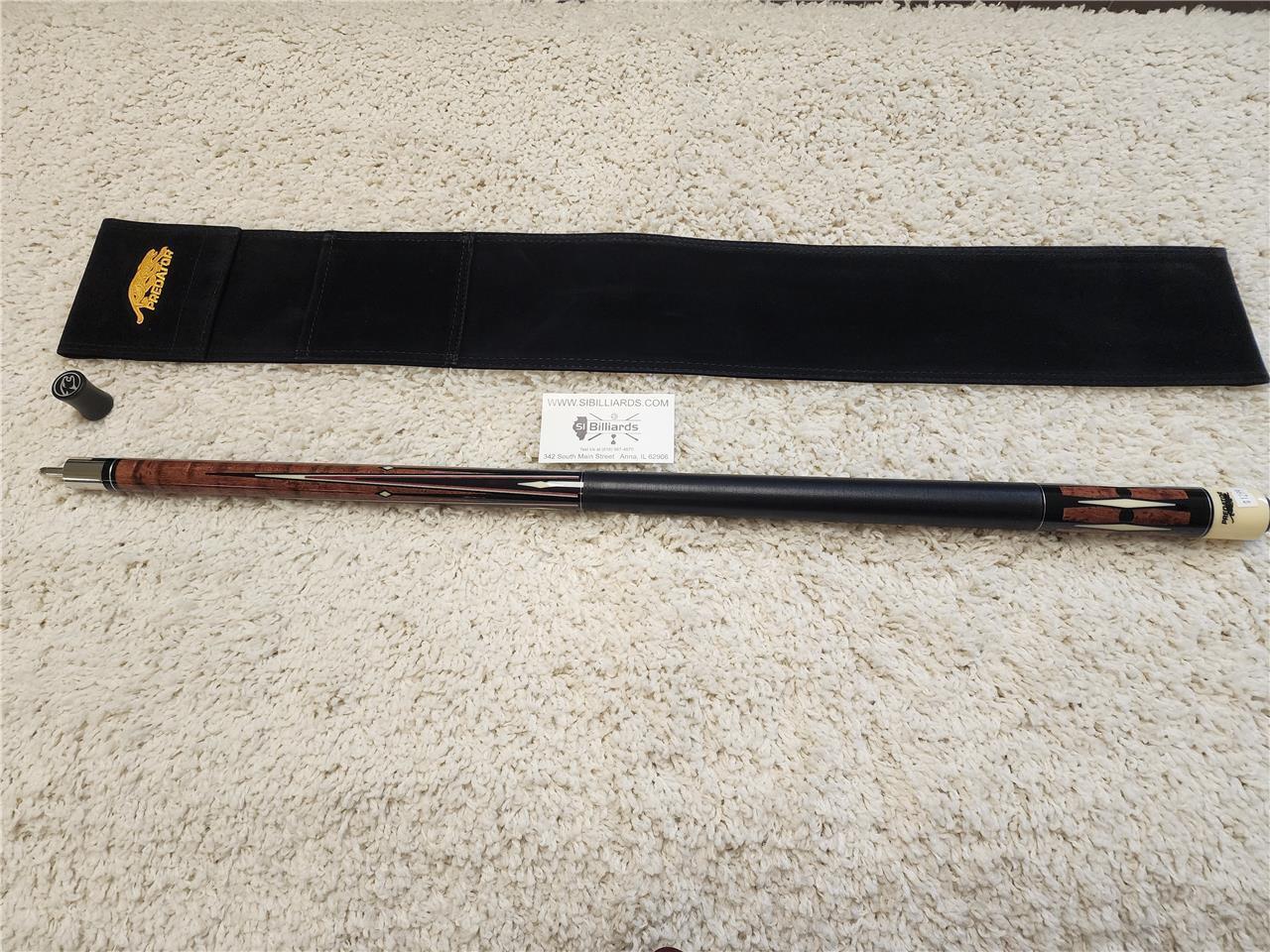 Predator K Series Classics 2-4 Cue - Butt only + Jt. Caps & Case! New!