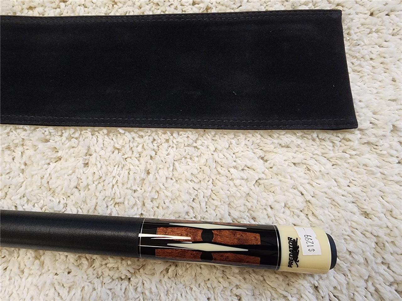 Predator K Series Classics 2-4 Cue - Butt only + Jt. Caps & Case! New!