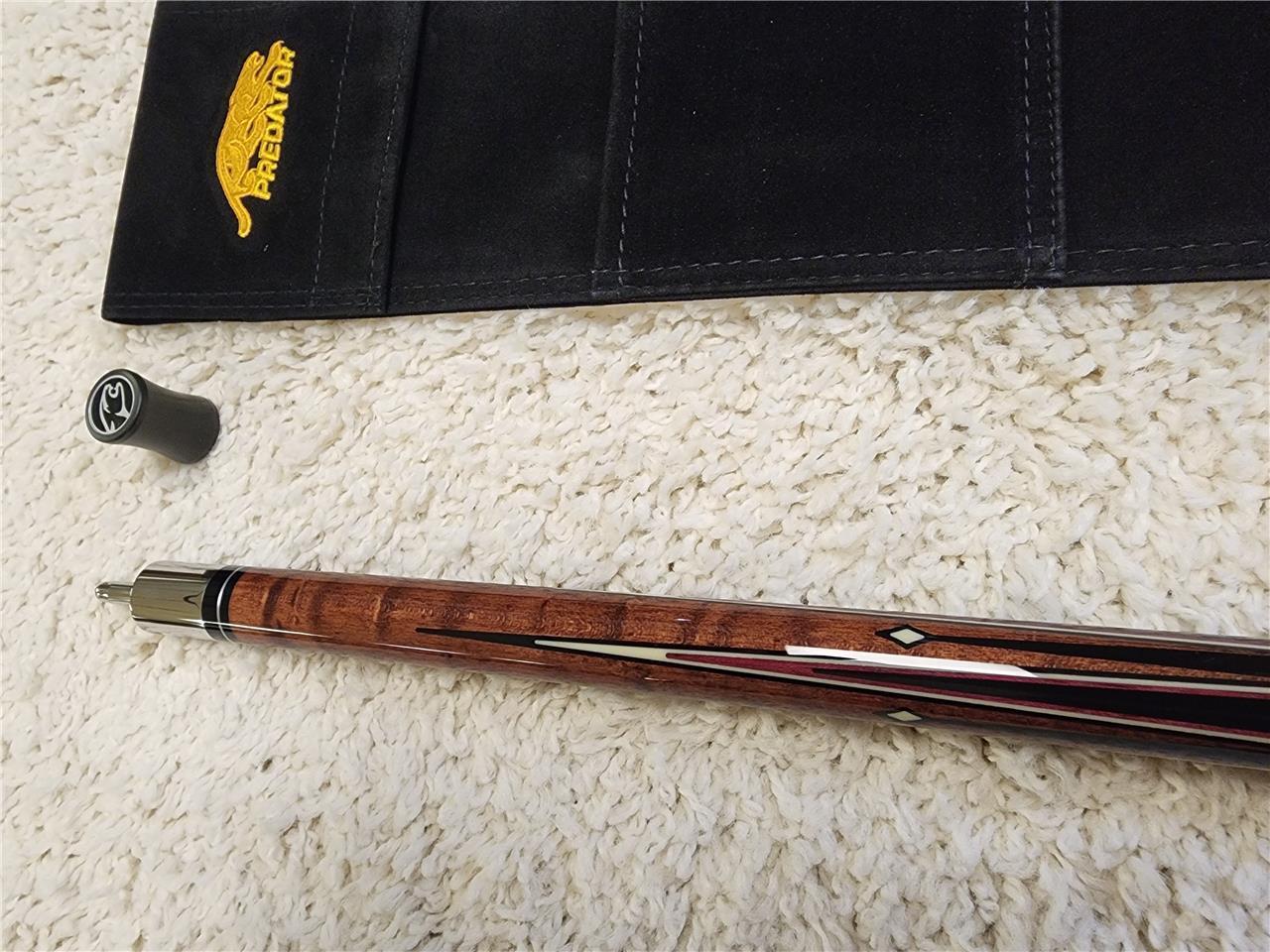 Predator K Series Classics 2-4 Cue - Butt only + Jt. Caps & Case! New!