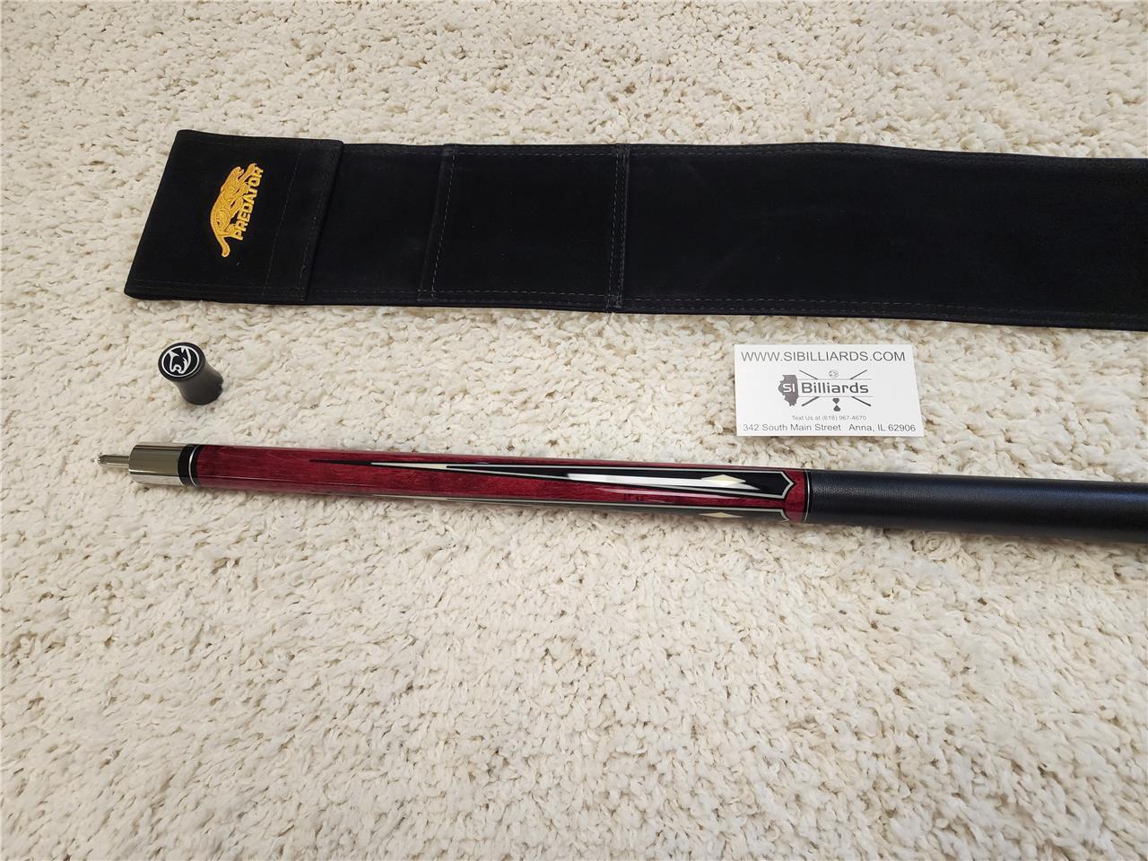 Predator K Series Classics 2-3 Cue - Butt only + Jt. Caps & Case! New!!