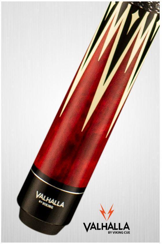 Viking Valhalla VA303 Hard Rock Maple Pool/Billiard Cue Redish With HD Transfers