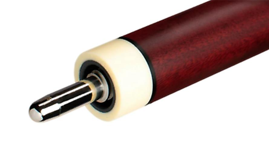 Predator 8 Point Sneaky Pete Purple Heart/Curly Linen Wrap Pool Cue w/ Revo 11.8