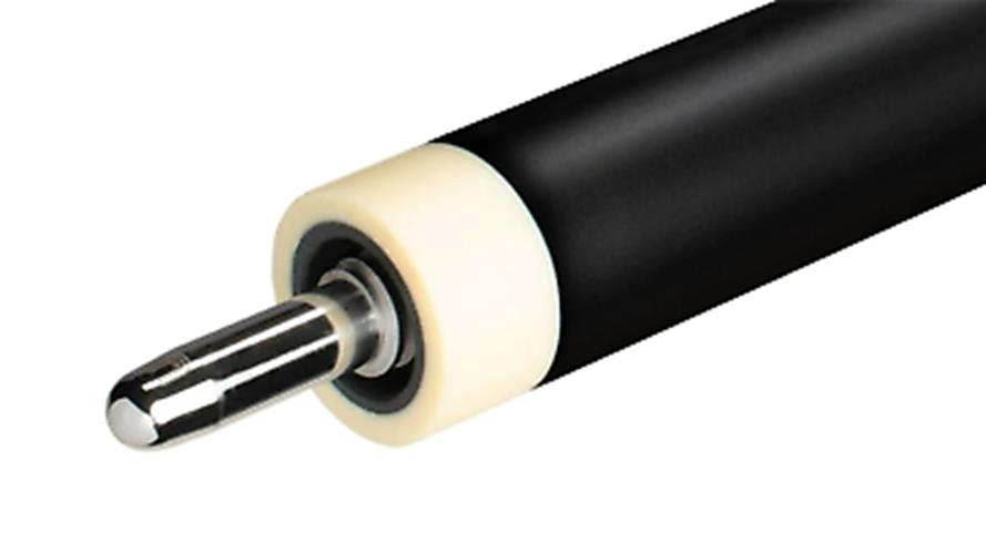 Predator 4 Point Sneaky Pete Black/Blue Points Linen Wrap Pool Cue w/ Revo 11.8