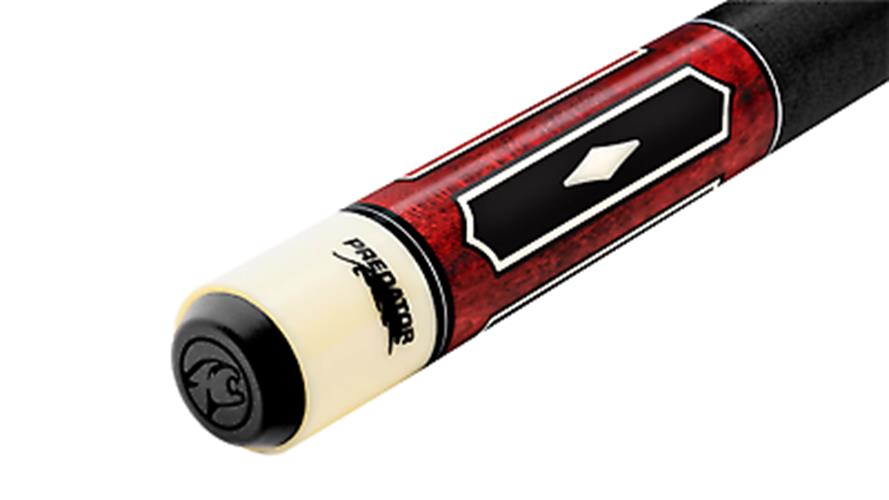 Predator K Series Classics 2-3 Cue - Revo 12.4 mm WVP Shaft + Jt. Caps & Case