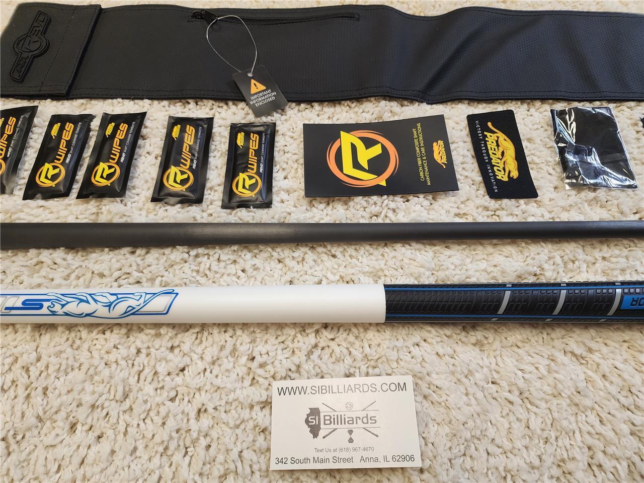 Predator Sport 2 Volt w/ Sport Wrap Pool Cue Uniloc Revo 12.4 WVP Shaft New!!