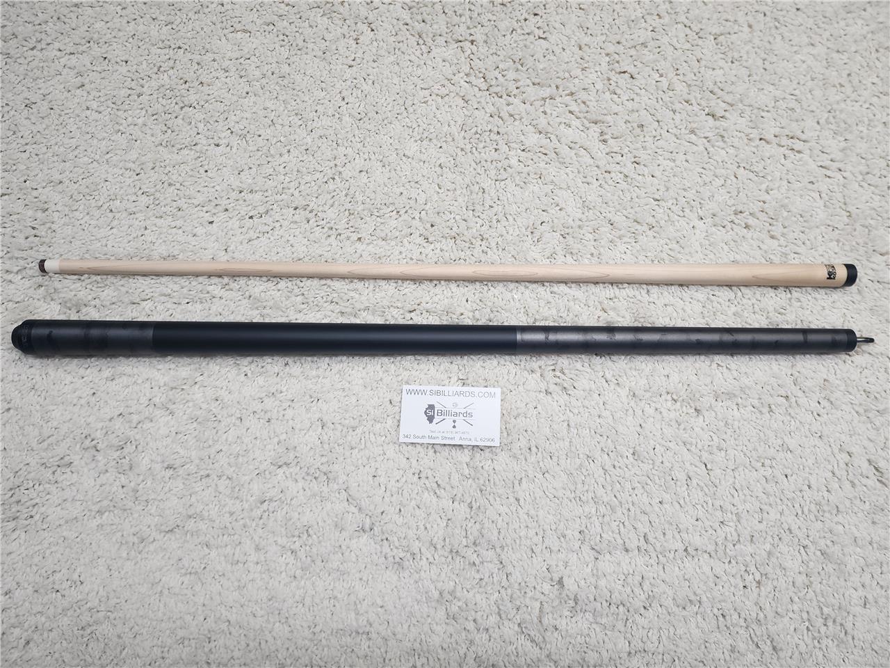 KODA K2 POOL CUE KL102 GUN METAL SMOKE MATTE GRAPHIC PLAY CUEW/ K2 LD 12.5MM SHA
