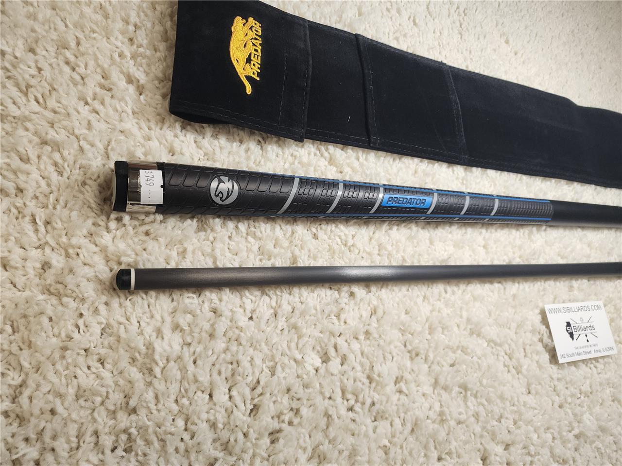 Predator Sport 2 Amp Sport Wrap Uniloc Pool Cue with Bull Carbon 11.75 mm Shaft