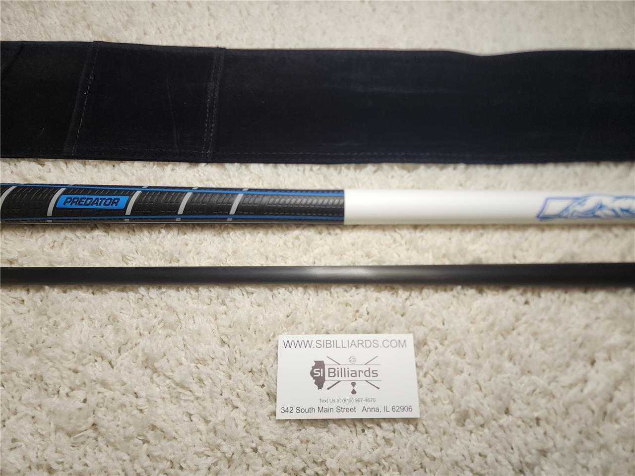 Predator Sport 2 Volt w/ Sport Wrap Pool Cue Uniloc Bull Carbon 12.25 mm Shaft