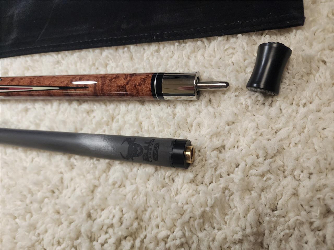 Predator K Series Classics 2-4 Cue - Bull Carbon 12.25 mm Shaft & Case!