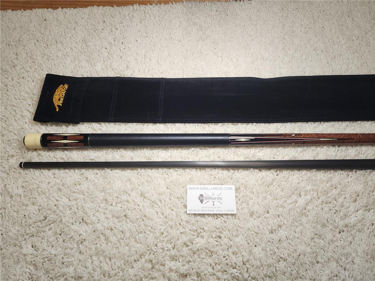 Predator K Series Classics 2-4 Cue - Bull Carbon 11.75 mm Shaft & Case!