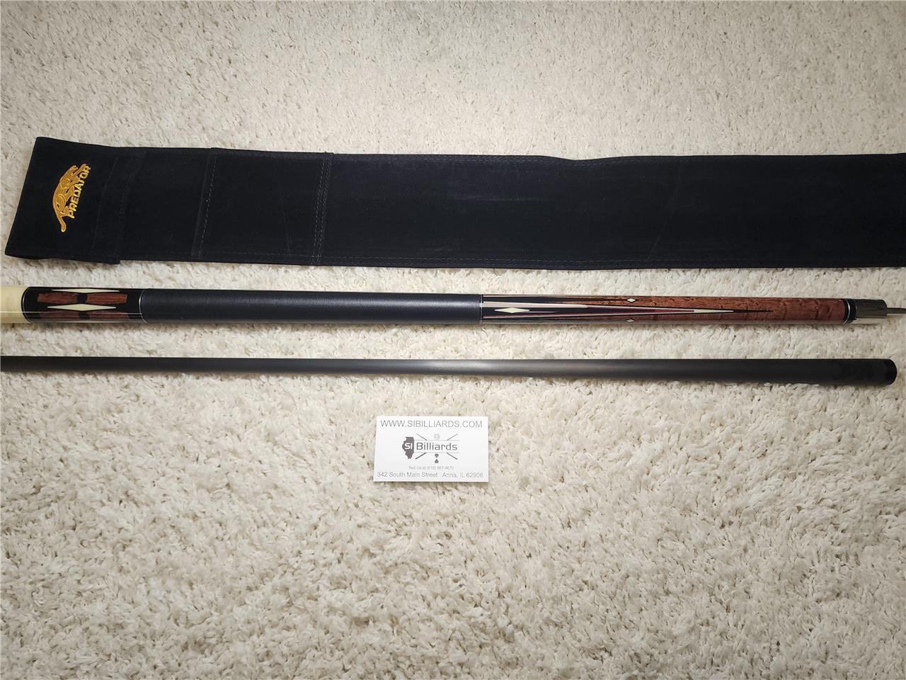 Predator K Series Classics 2-4 Cue - Bull Carbon 11.75 mm Shaft & Case!