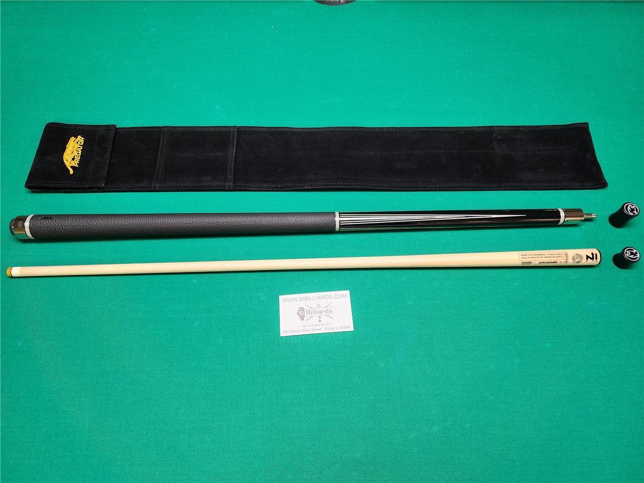 Predator 9K-3 Pool Cue - UniLoc Z-3  11.75mm + Jt. Caps & Case