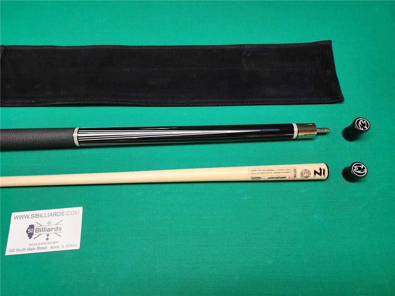 Predator 9K-3 Pool Cue - UniLoc Z-3  11.75mm + Jt. Caps & Case