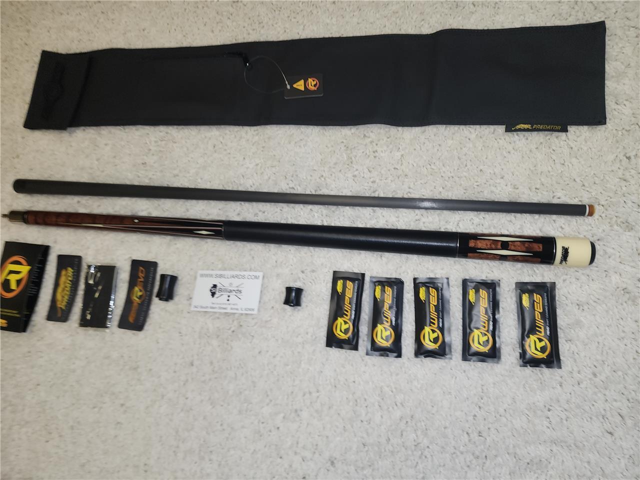 Predator K Series Classics 2-4 Cue - Revo 12.9 mm WVP Shaft + Jt. Caps & Case