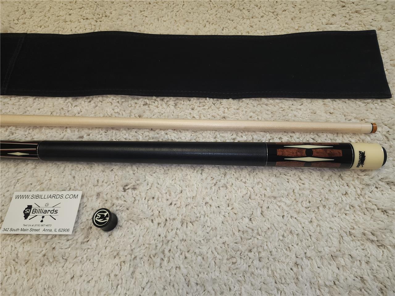 Predator K Series Classics 2-4 Cue - 314-3 12.75 mm Shaft + Jt. Caps & Case! New